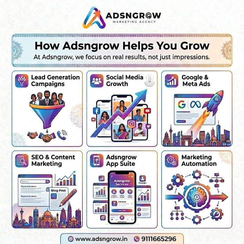 Best Digital Marketing Agency in Indore Adsngrow