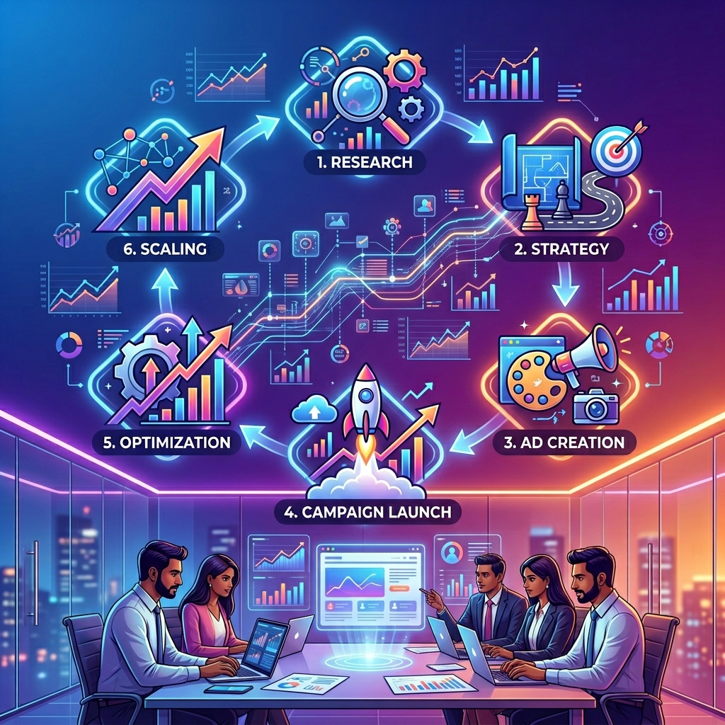our process in meta ads agency