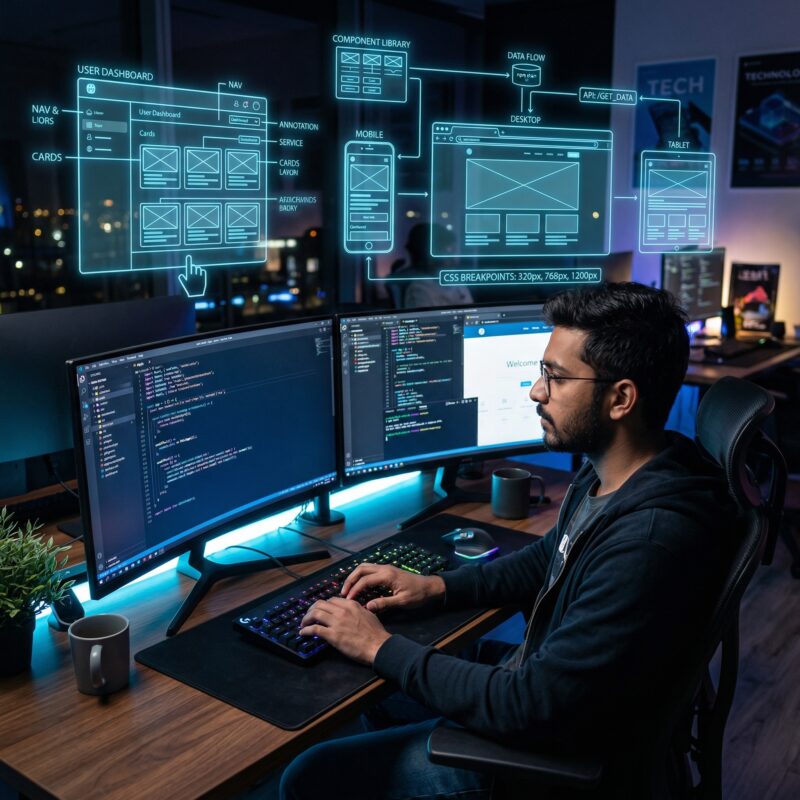 indian web developer