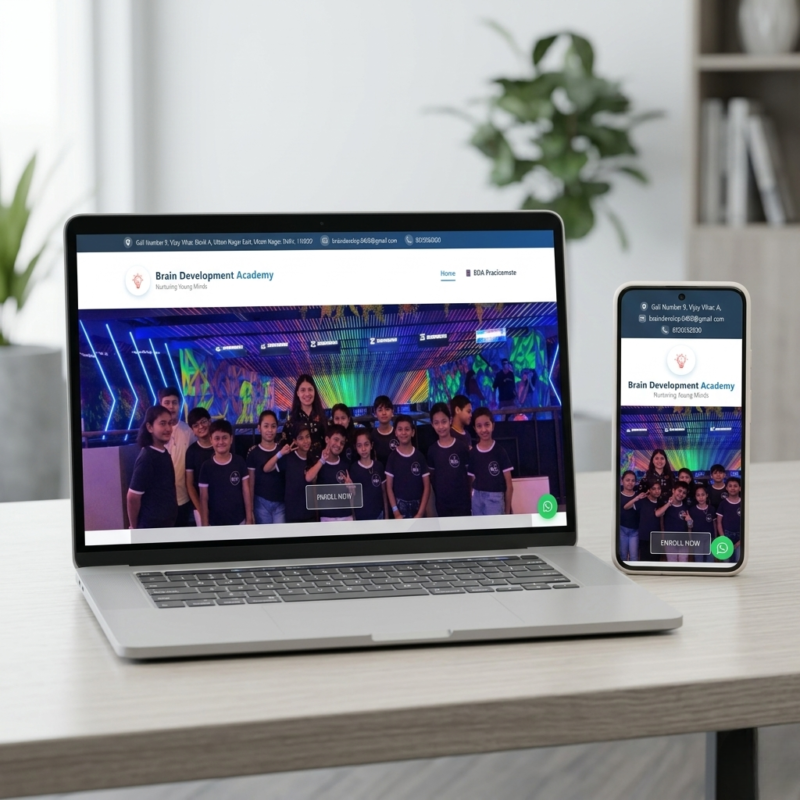 Brain Development Website